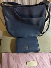 Radley navy leather for sale  NORWICH