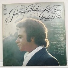 Johnny Mathis All Time Greatest Hits 12" Vinyl LP Record comprar usado  Enviando para Brazil