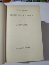 Theodor mommsen storia usato  Zagarolo