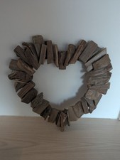 Driftwood love heart for sale  MANCHESTER
