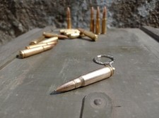 Chaveiro soviético AK-47, AK-15, 7,62x39 latão munição chaveiro, presente da moda para homens comprar usado  Enviando para Brazil
