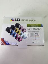 LD-HP02BULK Juego de 8 cartuchos de tinta segunda mano  Embacar hacia Argentina