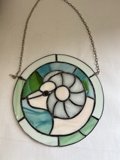 Glasfensterbild rund kette gebraucht kaufen  Bad Wimpfen