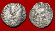 Roman coin honorius d'occasion  Clermont-Ferrand-