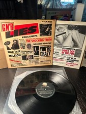 GUNS N' ROSES G N' R Lies BANNED Cover LP VINYL 1991 Brazil RARE original comprar usado  Enviando para Brazil