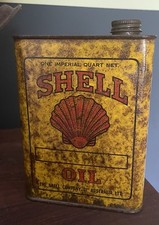 Alte öldose shell gebraucht kaufen  Germering