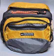 Mochila para cachorro REI Adventure pacote com tigela de comida para caminhadas tamanho médio  comprar usado  Enviando para Brazil