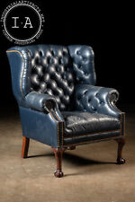 Vintage tufted leather for sale  USA