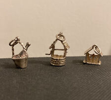 Vintage silver charm for sale  LONDON