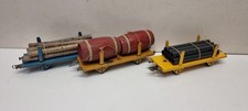 Lot wagons plat d'occasion  Tourrette-Levens