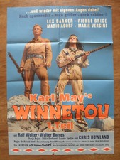 Winnetou teil plakat gebraucht kaufen  Hamburg