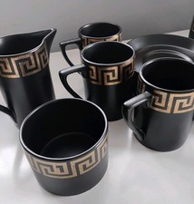 Portmeirion black gold for sale  KIRKNEWTON