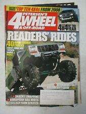 PETERSEN'S 4WHEEL & OFF ROAD MAGAZINE FEB 2009 READERS' RIDES FORD F-350 TRUCKS, usado comprar usado  Enviando para Brazil