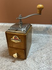 Vintage Zassenhaus Moedor de Rebarba de Café de Madeira Manivela Alemã comprar usado  Enviando para Brazil