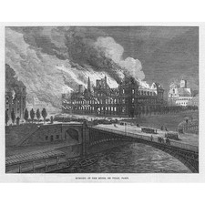 Paris commune burning d'occasion  Expédié en Belgium