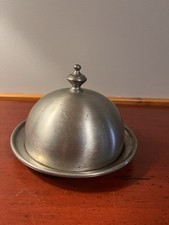 Vintage pewter butter for sale  Spencer