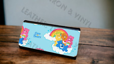 Billetera triple para mujer - osos de cuidado diseño de nube azul segunda mano  Embacar hacia Mexico