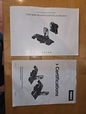 Thule bike towbar for sale  ASHBY-DE-LA-ZOUCH