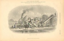 1874 print thrashing for sale  YORK