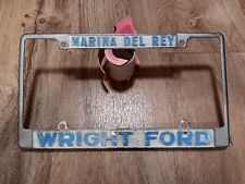 Quadro de placa de metal Marina Del Rey Wright Ford, Califórnia revendedor de carros comprar usado  Enviando para Brazil