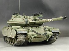 Usado, Tanque de batalha principal Israel IDF Magach 6B Gal Batash construído em escala 1/35 modelo trilhas de metal comprar usado  Enviando para Brazil