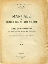 Manuale del fratello usato  Italia
