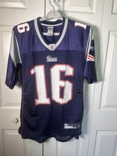 Camiseta réplica Matt Cassel, New England Patriots, #16 NFL Reebok, masculina grande comprar usado  Enviando para Brazil