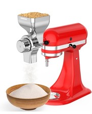Accesorio de molino de grano totalmente metálico para batidora de pie KitchenAid, 12 ajustes de finura segunda mano  Embacar hacia Mexico