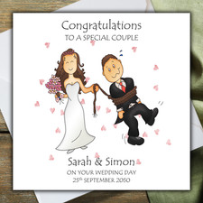 Wedding day card for sale  LYDNEY