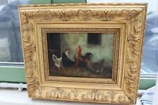 Tableau huile panneau d'occasion  Fontainebleau