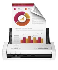Usado, Scanner de Mesa Colorido Compacto de Alta Velocidade Brother ADS-1200 com Duplex comprar usado  Enviando para Brazil