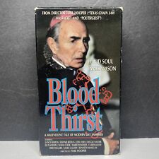 Blood Thirst VHS Tape 1991 Video Tape On-Line Cinema Cult Horror Movie Film comprar usado  Enviando para Brazil