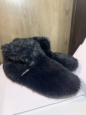 Usado, Bota de neve feminina tamanho 5/6 preta MUKLUKS peluda comprar usado  Enviando para Brazil