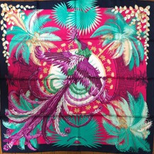 Usado, Hermes Sciarpa Mythiques Phoenix 90 CM Seta Viola Carre Mystic Uccello 88.9cm comprar usado  Enviando para Brazil