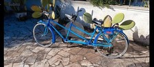 Bicicletta tandem bianchi usato  Terracina