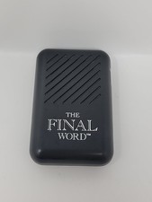 THE FINAL WORD Máquina de Insulto Caixa de Voz por Banning 1990 Juramento Classificação R Testado comprar usado  Enviando para Brazil