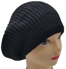 Gorro boina folgada gorro chapéu malha francesa inverno quente uso masculino feminino comprar usado  Enviando para Brazil