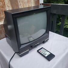 TV Panasonic colorida vintage 1989 para jogos 12" - Modelo nº. PC14T51R-1 com controle remoto, usado comprar usado  Enviando para Brazil
