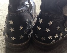 Damen stiefeletten biker gebraucht kaufen  Hamburg
