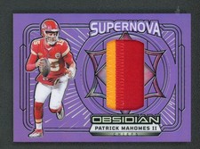 2024 Panini Obsidian Patrick Mahomes II Supernova Patch Roxo /49 Chiefs comprar usado 2024 Panini Obsidian Patrick Mahomes II Supernova Patch Roxo /49 Chiefs comprar usado  Enviando para Brazil