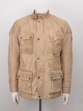 Jaqueta de motociclista Belstaff Panther couro bronzeado M feita na Itália, usado comprar usado Jaqueta de motociclista Belstaff Panther couro bronzeado M feita na Itália, usado comprar usado  Enviando para Brazil