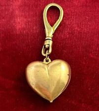 pendant brass necklace heart for sale  Cranford