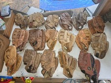 Lot leather baseball for sale  Skowhegan
