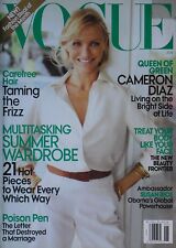 CAMERON DIAZ June 2009 VOGUE Magazine SUSAN RICE / RAFAEL NADAL / MORGAN FREEMAN comprar usado  Enviando para Brazil