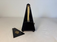antique Metronome Metronom de MAELZEL Holz 11x22cm wood case Clock work comprar usado  Enviando para Brazil
