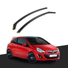 Defletores de vento Vauxhall Corsa D E 2006-2019 3 portas hatchback 2 peças coloridas comprar usado  Enviando para Brazil