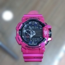 CASIO G-SHOCK GBA-400 G'MIX rosa metálico comprar usado CASIO G-SHOCK GBA-400 G'MIX rosa metálico comprar usado  Enviando para Brazil