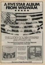 Wigwam advert 1976 for sale  UK