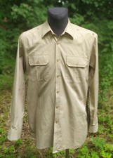 Letnia Koszula Oficerska Wojska Polskiego z długim rękawem khaki NATO wz. 301A/MON s. 41/192 na sprzedaż  PL