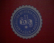 Siegelmarke kön eichungs gebraucht kaufen Siegelmarke kön eichungs gebraucht kaufen  Deutschland